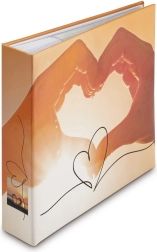 Heart fotóalbum 10×15 cm, 200 fénykép memómezővel
