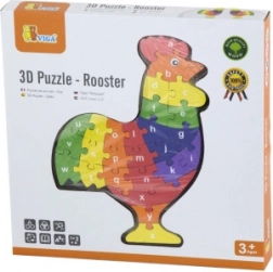 Fa 3D Puzzle Kakas Betűkkel