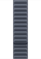 Mágneses kék FineWoven szíj 46 mm-hez – S/M méret