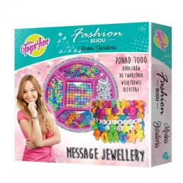 Message Jewellery betűs karkötőkészítő készlet