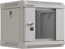 Fali rack szekrény 10 hüvelyk 4U 300x300 szürke