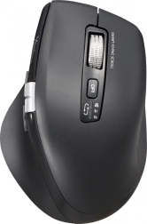 Ergonomikus vezeték nélküli egér újratölthető akkumulátorral és kettős csatlakozással 2× Bluetooth + USB 2,4 GHz SPIN