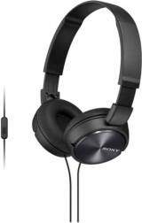 SONY MDR-ZX310AP fejhallgató mikrofonnal, fekete