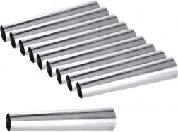 Cukrászati csövecskék 10 cm, 10 darabos készlet