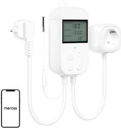 Intelligens termosztát Meross MTS960HK otthoni használatra