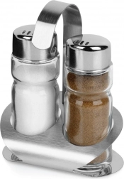 Sószóró és borsszóró állvánnyal, 3 részes ORION készlet