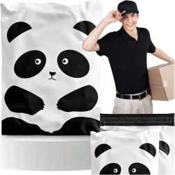 Fóliás postai borítékok panda 255 × 370 mm, 50 db