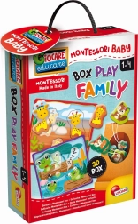 LISCIANI Formabedobó BOX PLAY FAMILY – állatkölykök