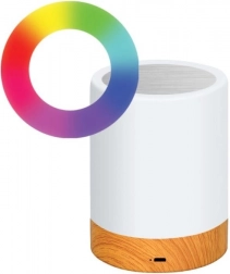 Techly LED színes vezeték nélküli éjjeli fény