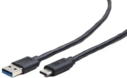 USB 3.0 kábel USB‑C (A dugó USB‑C dugóhoz), 0,5 m, fekete