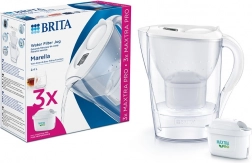 BRITA Marella 2,4 l vízszűrő kancsó, fehér + 3 MAXTRA PRO Pure Performance betét