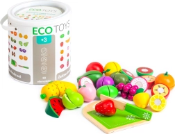 Fa gyümölcsök szeleteléshez - ECOTOYS