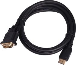 HDMI–DVI kábel 1,8 m, 24+1, aranyozott csatlakozók