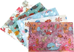 Műanyag patentos irattartó 32 × 22,8 cm