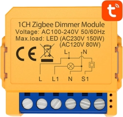 Avatto ZigBee okos aljzati kapcsoló Tuya-val