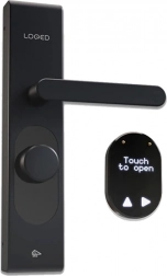 LOQED Touch Smart Lock okos ajtózár fekete Wi‑Fi és Bluetooth