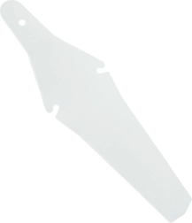 Fehér hátsó kerékpár sárvédő