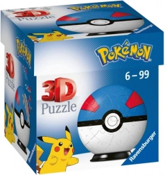 Ravensburger 3D puzzle Pokémon Great Ball – 54 darabos