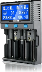 Univerzális akkumulátortöltő Li‑ion, Li‑HV, LiFePO4 és Ni‑MH típusokhoz