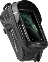 Vízálló keret táska kerékpárra MalTrack telefontartóval