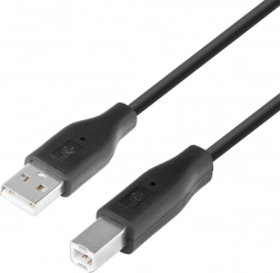 USB kábel AM-BM 1.8 m fekete