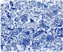 Darmoshark PAD-3 fehér játék alátét