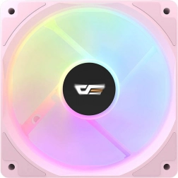 Számítógép ventilátor Darkflash CL12 LED rózsaszín