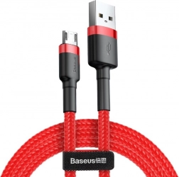 BASEUS Cafule micro USB töltő- és adatkábel, 2 m, 1,5 A, piros