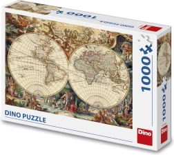 DINO puzzle történelmi térkép, 1000 darab