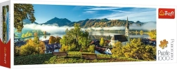 Panorámás puzzle Schliersee-tó felett 1000 darab