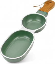 TERRESTRIAL előétel porcelántányér 39 × 10 cm