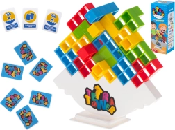 Montessori logikai egyensúlyozós játék Tetris stílusban