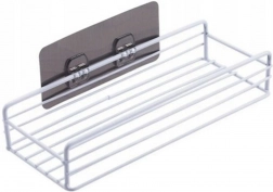 Öntapadós fehér konyhai polc