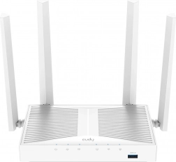 Cudy WR1300S két­sávos Wi‑Fi router AC1200 mesh és USB-vel