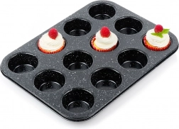 Gránit bevonatú muffinforma 12 db 35 × 26,5 cm