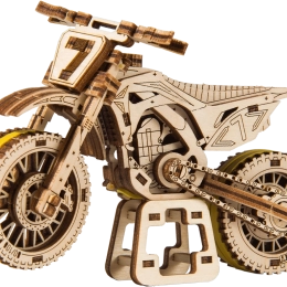 Fa 3D puzzle motorkerékpár MotoCross WOODEN CITY (88 darab)
