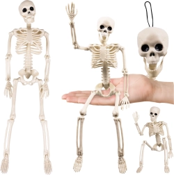 Függeszthető halloween csontváz RUHHY 40 cm – 1 db