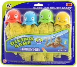 Merülő polipok – 4 darabos készlet