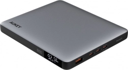 Aukey powerbank 20000 mAh 100W Power Delivery-vel, szürke