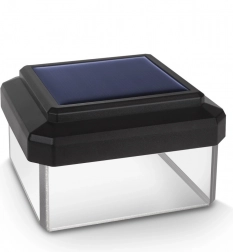 Napelemes LED oszloplámpa kupolás árnyékolóval Greenblue GB125