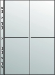 Függő fényképtartó tok A4