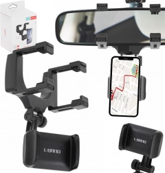 Autós telefontartó visszapillantóra forgathatóval