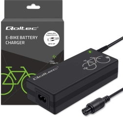 E-bike töltő 36 V (42 V, 2 A) GX12-3Pin csatlakozóval + tápkábellel
