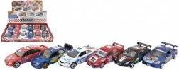 Kinsmart Street Fighter versenyautók 13 cm, hátrahúzós, 6 féle