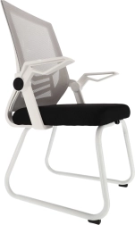 Irodai hálós szék, fehér