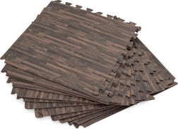 Fa mintázatú habszivacs alátétek medencéhez 50x50cm 12 db BESTWAY