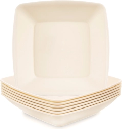 SANDY mély műanyag tányérok 17,5 cm, 500 ml, 6 db