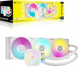 Corsair iCUE Link Titan 360 RX RGB processzor folyadékhűtés, 360 mm, fehér