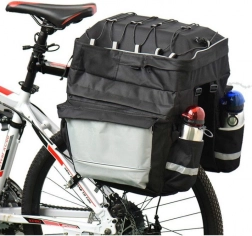 Dupla kerékpártáska / csomagtartó táska