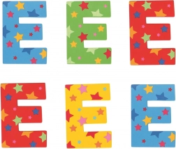 Fa E betű csillagokkal